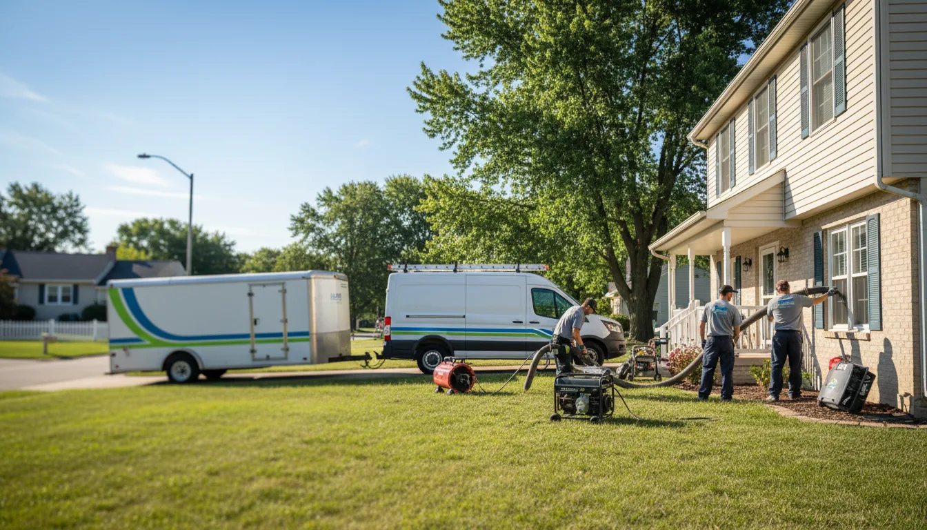 Flooded Basement Restoration And Cleanup With Repair in Long Lake, MI near me